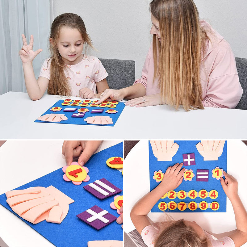 Felt Finger Number Counting Toy