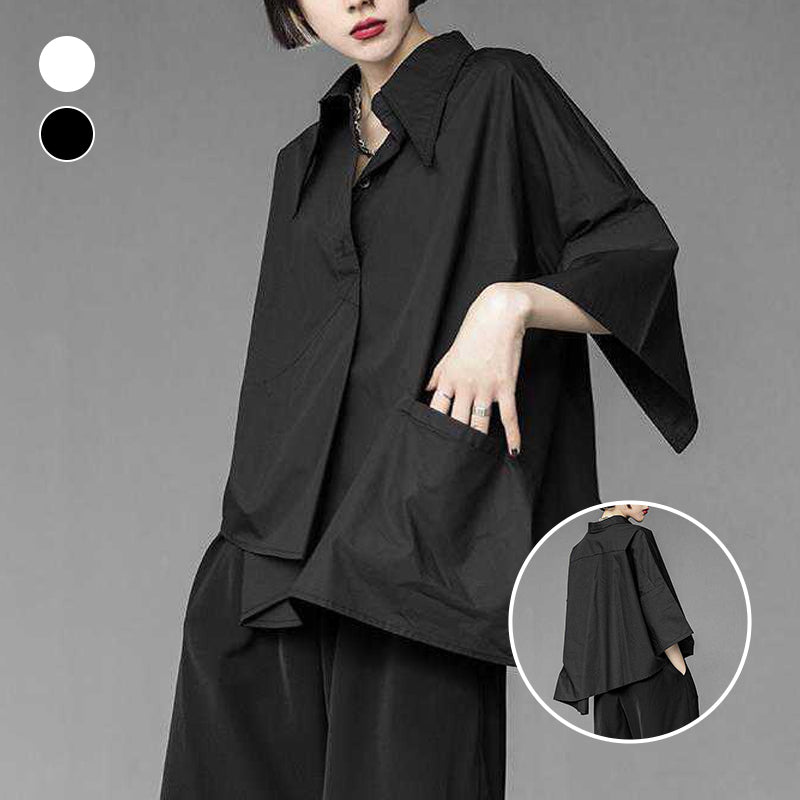 Summer Loose Irregular Shirt