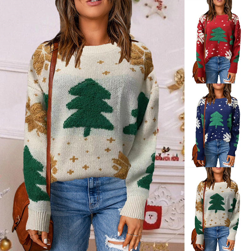 Crewneck Pullover Christmas Sweater