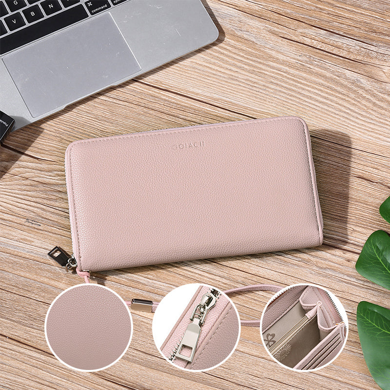 Large Capacity RFID Blocking Wallet