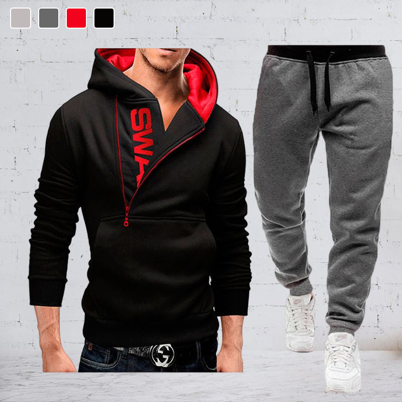 Side Zip Contrast Set