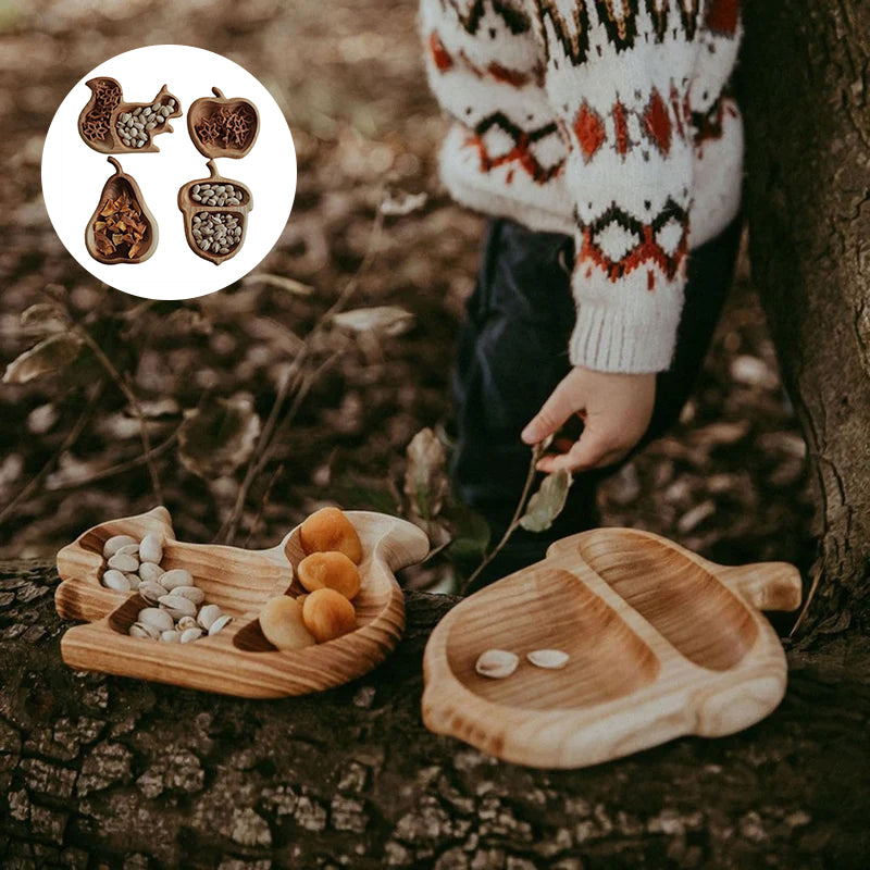 Wooden Animal Shaped Fruit Bowl