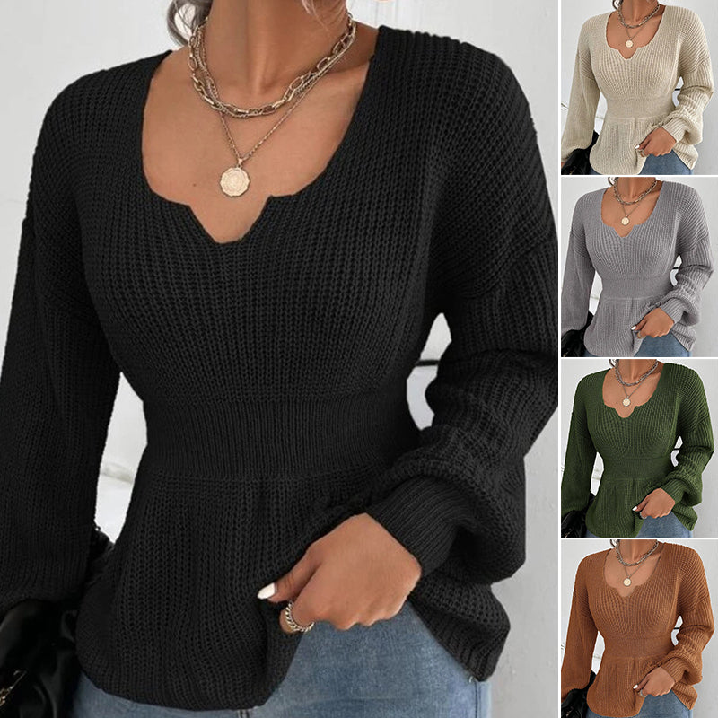 Women’s Ruffle Trim Sweater