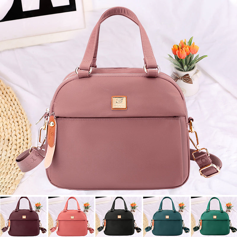 Waterproof Nylon Multi-Layer Shoulder Bag