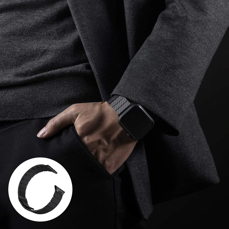 Adjustable Carbon Fiber Watch Band