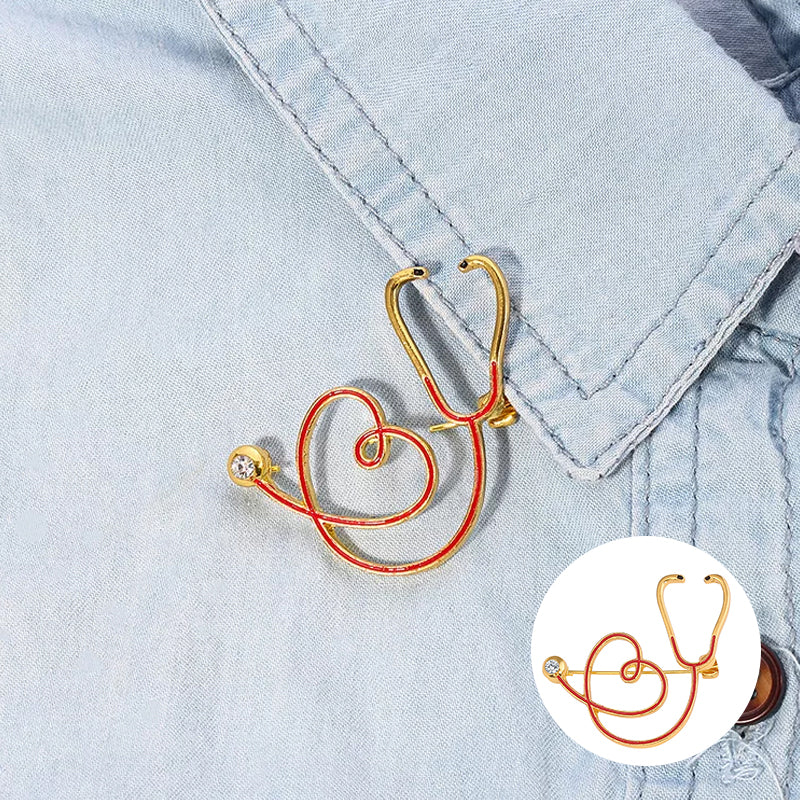 Stethoscope Pin