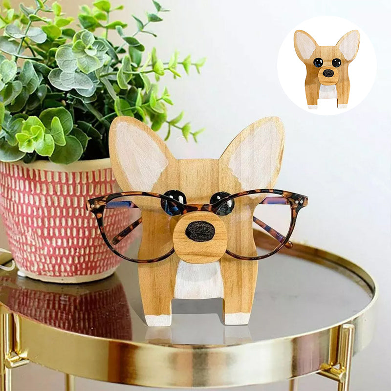 Wooden Eyeglass Stand