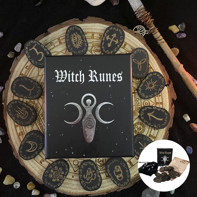 Witch Rune Set Decoration