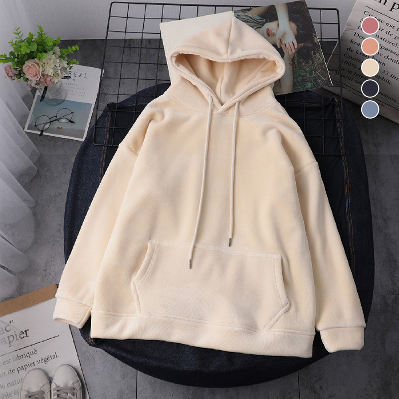 Soft Fleece Hooded Sweatshirt