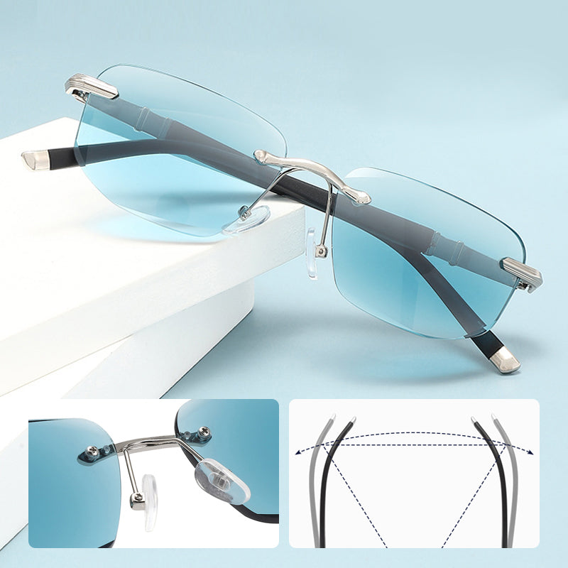 Anti-Blue Light Far and Near Presbyopic Sunglasses