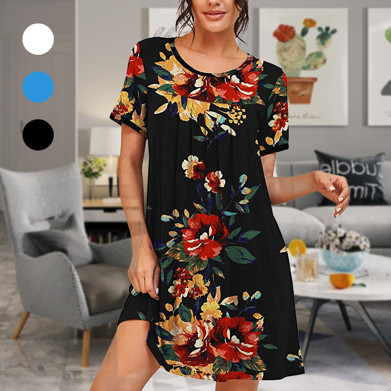 Printed Plus Size Dress