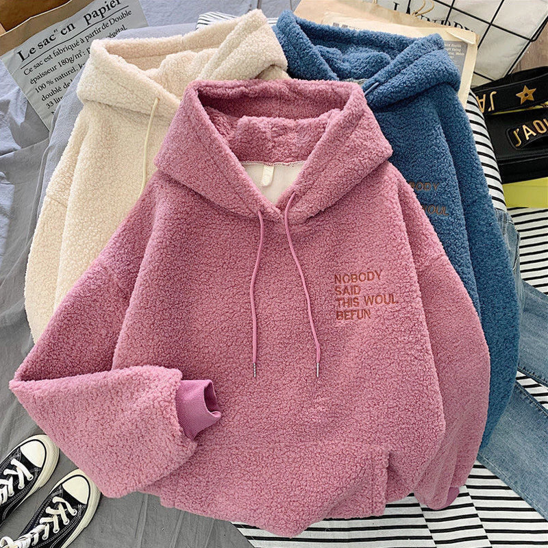 Women's Plus Size Long Sleeve Hoodie