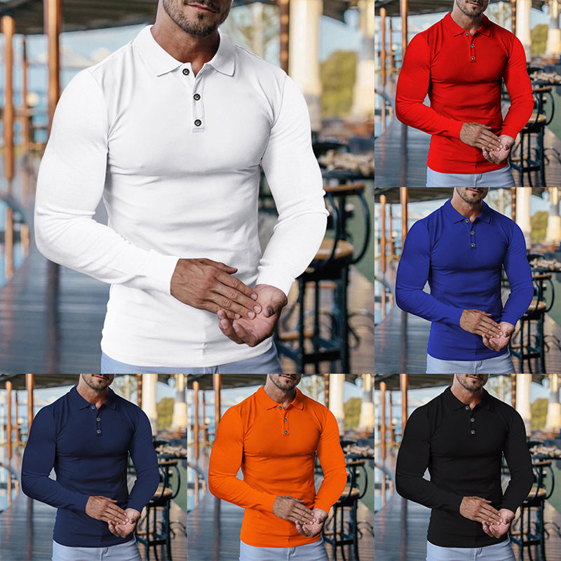 Lapel Fashion Sports Shirt