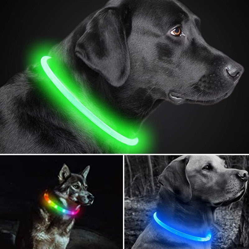 USB Charging Pet Light-emitting Collar