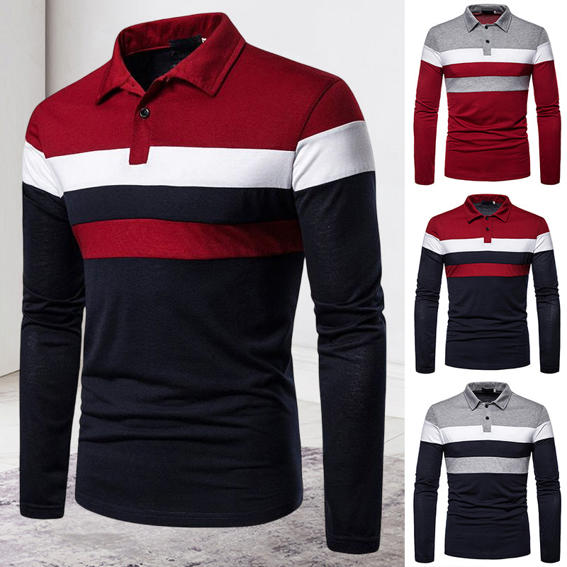 Men's Contrast Polo Shirt