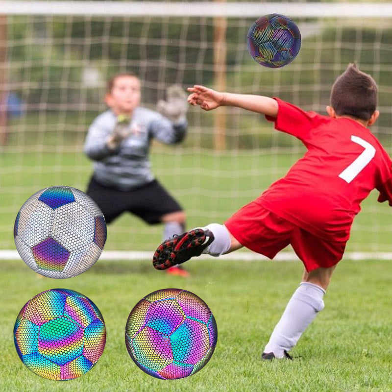 Reflective Luminous Soccer Ball