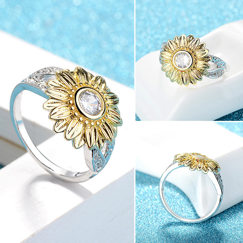 Sunshine Sunflower Ring