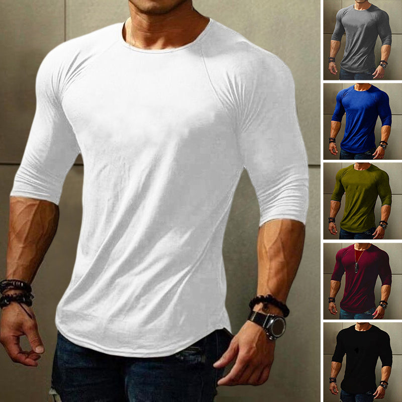 Men's Patchwork Bottom Shirt