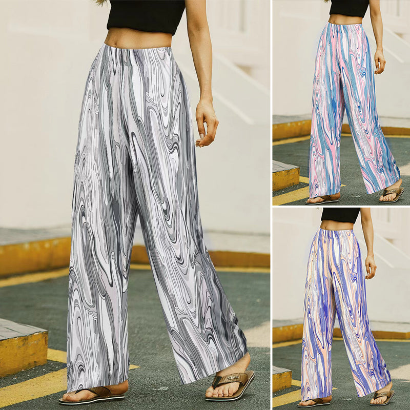 Tie Dye Wide Leg Pants