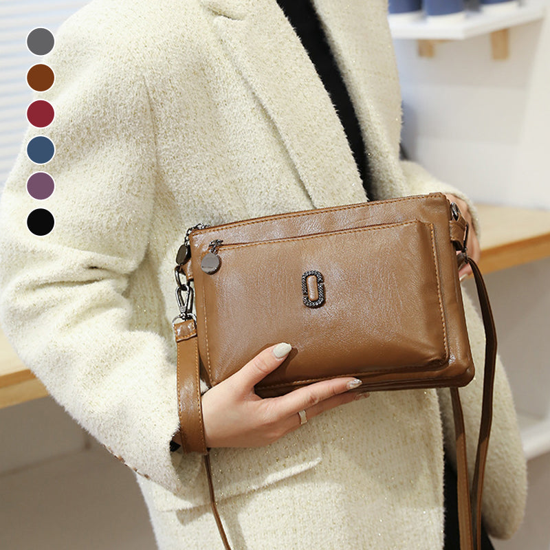 Multilayer PU Soft Leather Small Bag