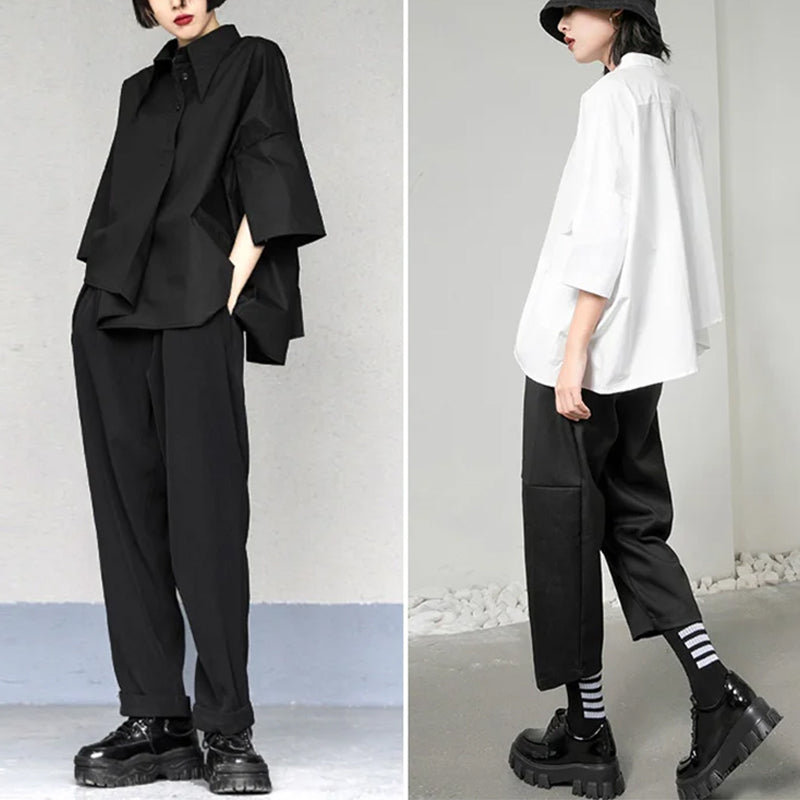 Summer Loose Irregular Shirt