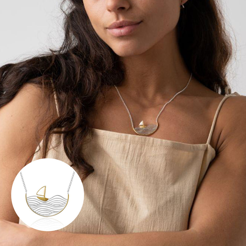 Sailboat Necklace