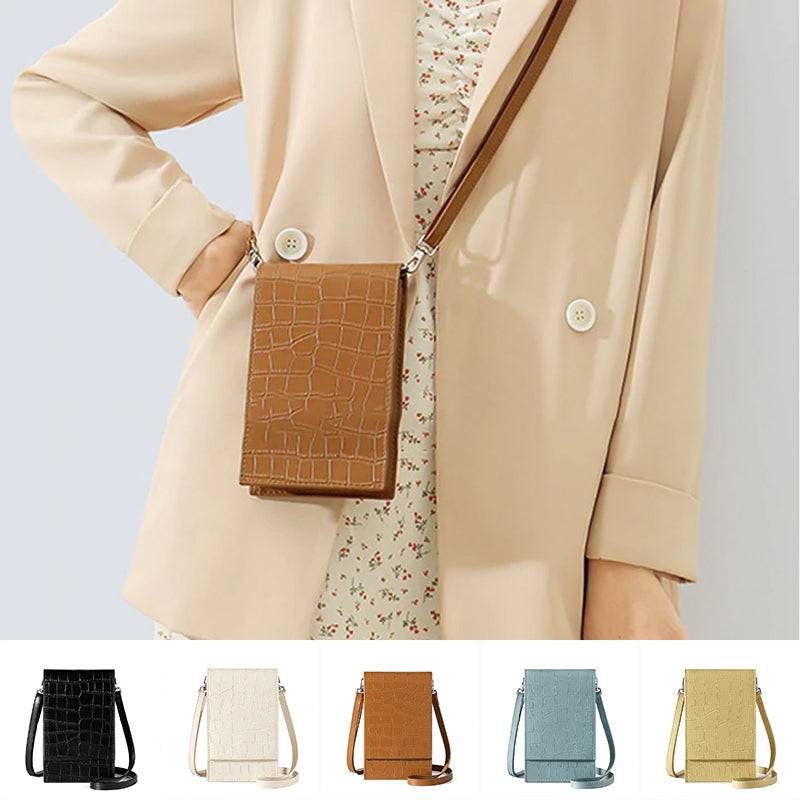 Stone Pattern Phone Bag