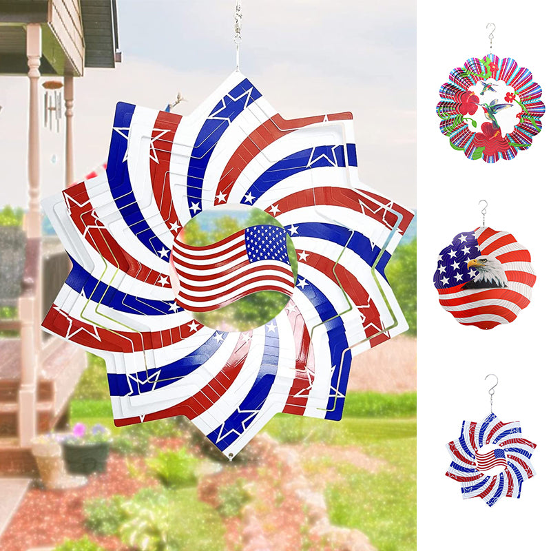 Large 3D Stainless Steel Wind Catchers Hanging