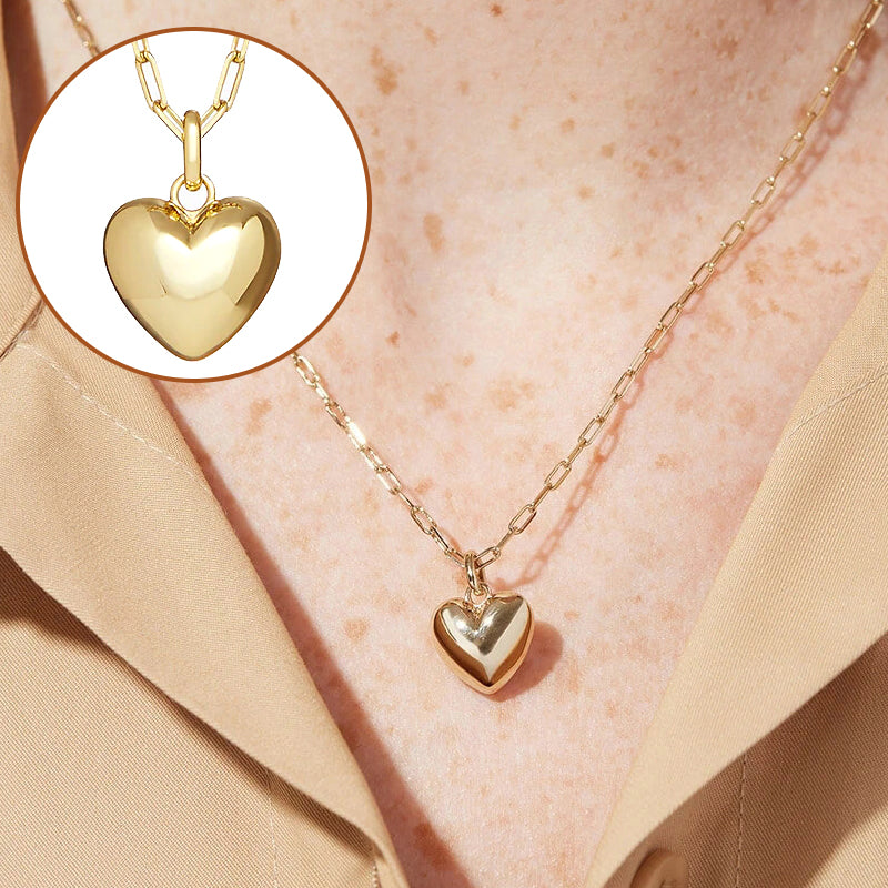 Gold Heart Necklace