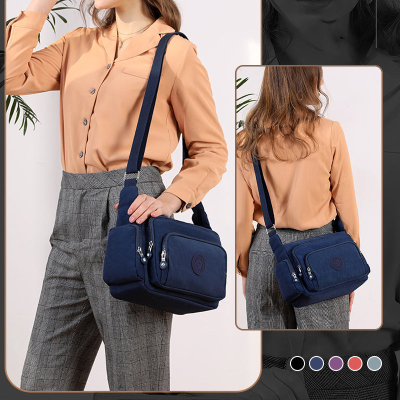 Waterproof Nylon Crossbody Shoulder Bag