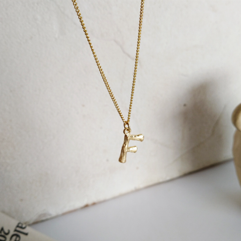 Letter Necklace for Women