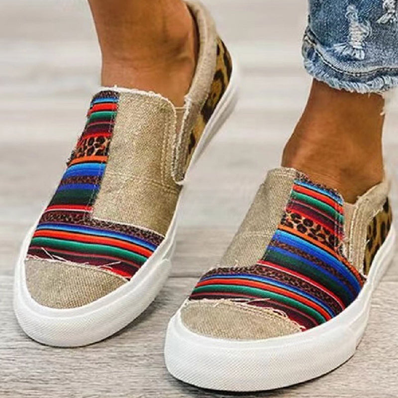 Flat Bottomed Slacker Casual Canvas Shoes