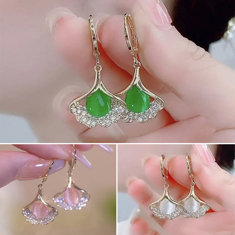 Stylish Unique Ginkgo Earrings