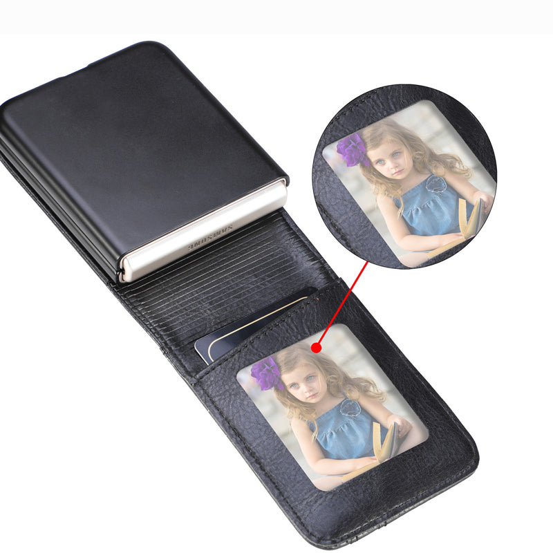 Folding Multi-card Leather Phone Case