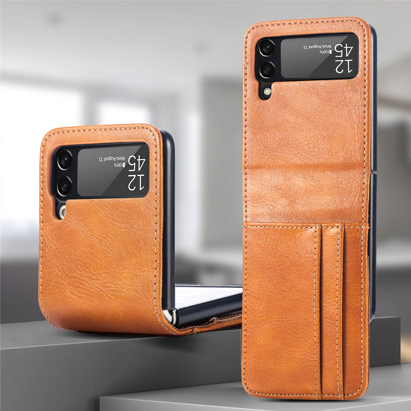 Folding Multi-card Leather Phone Case