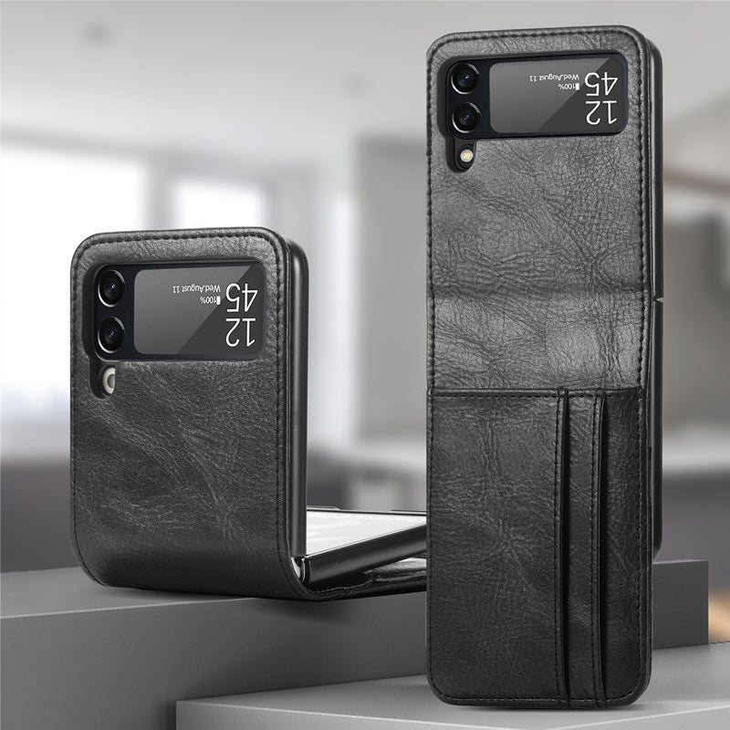 Folding Multi-card Leather Phone Case