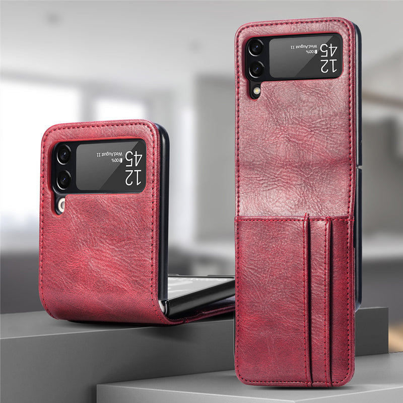 Folding Multi-card Leather Phone Case