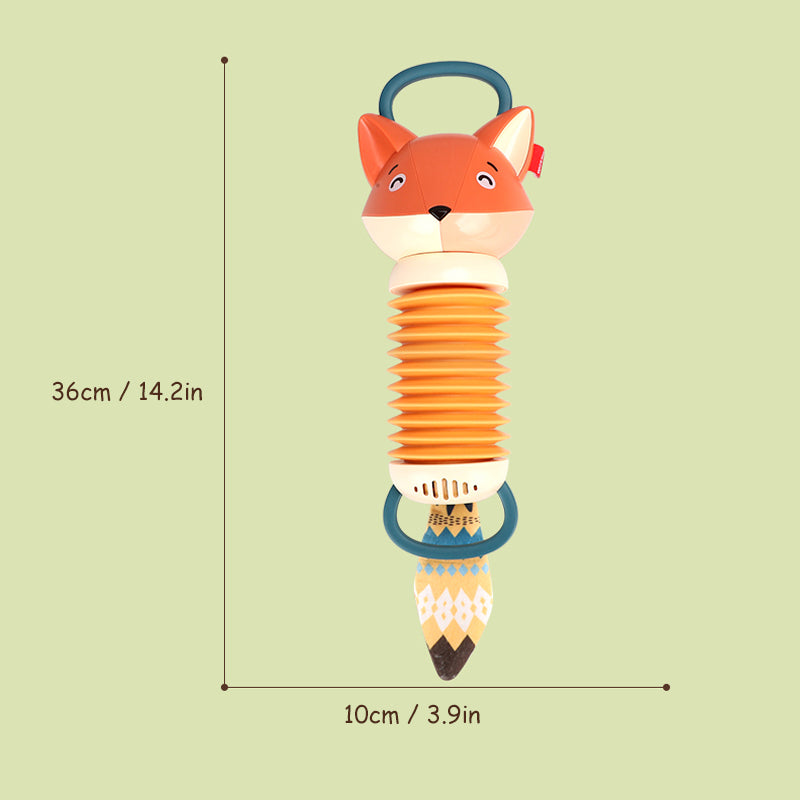 Fox Style Accordion Toy