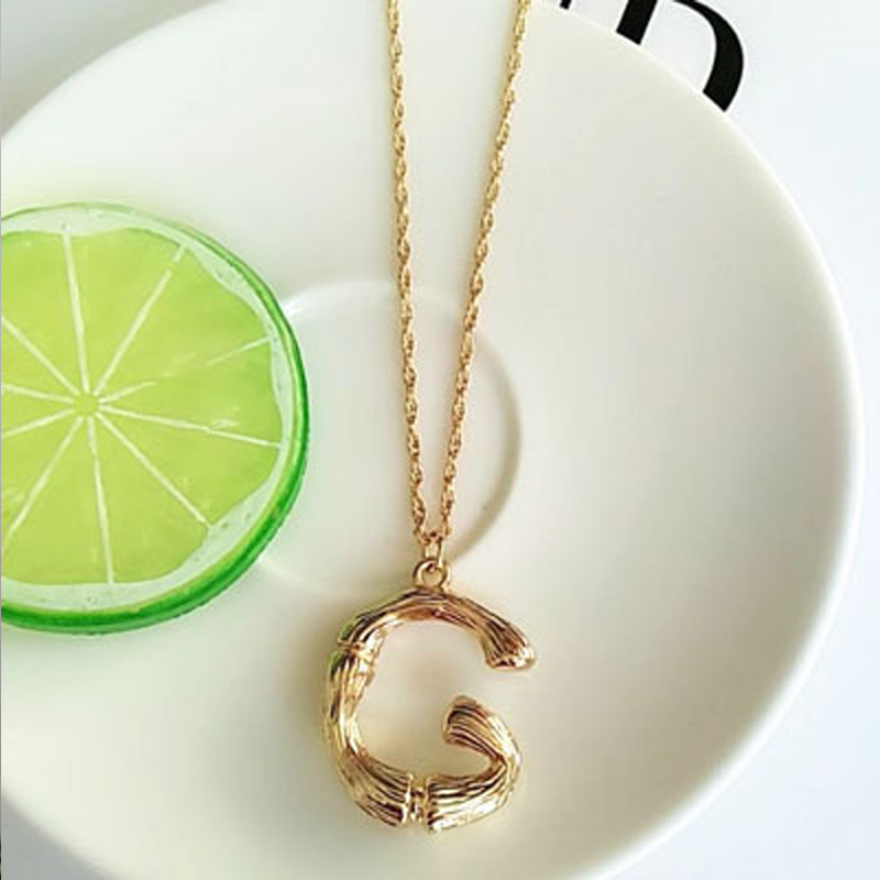 Letter Necklace for Women