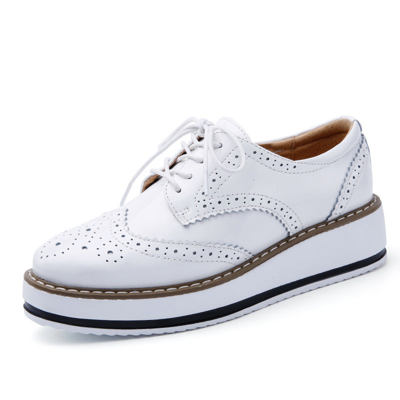 Women's PU Thick Sole Shoes