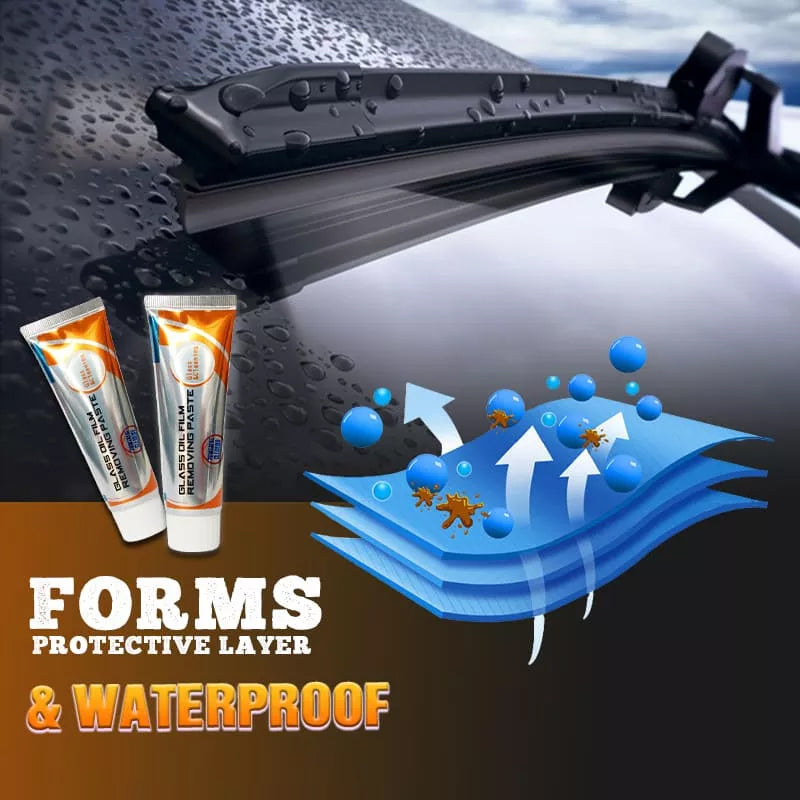 Glass Oil Film Removing Paste