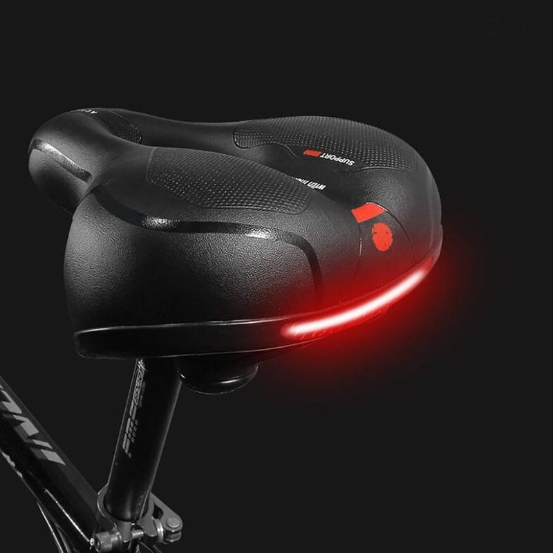 Ultimate Ultra Soft Cycling Light Saddle with Taillight