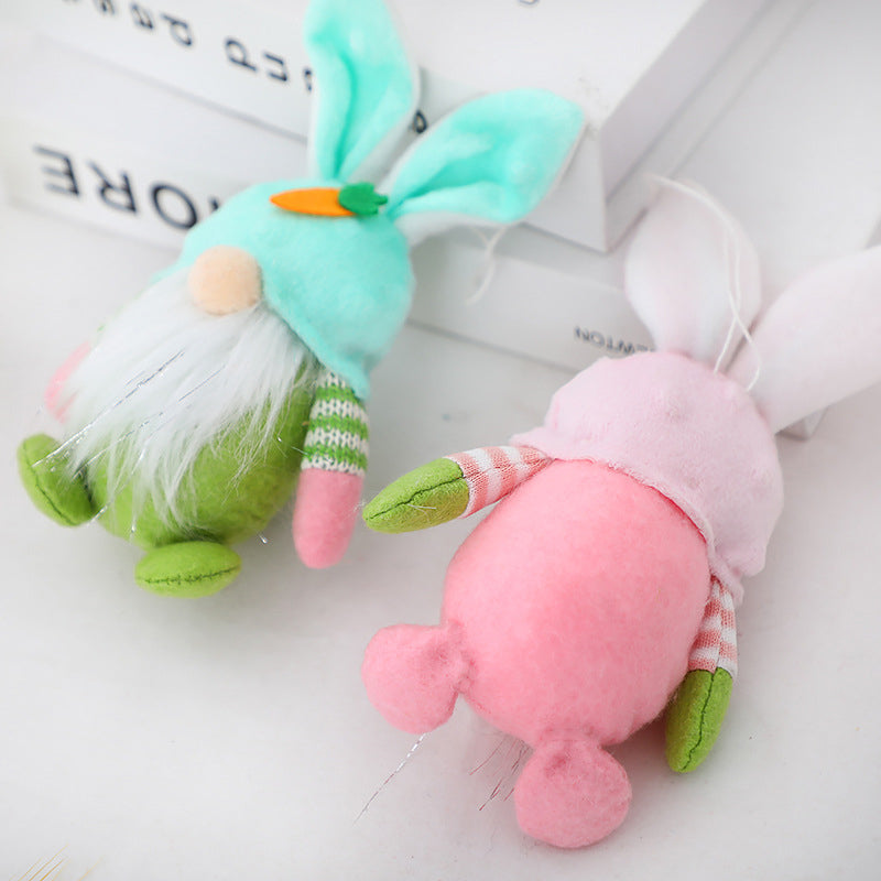Handmade Easter Bunny Doll Ornament
