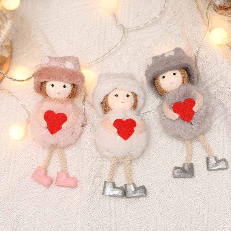 Handmade Valentine's Dolls