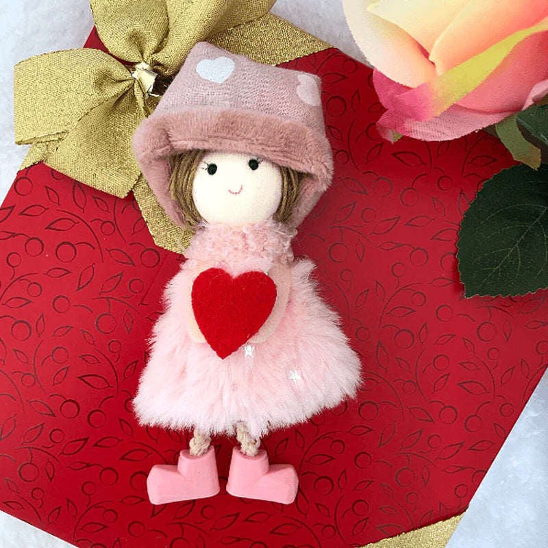 Handmade Valentine's Dolls