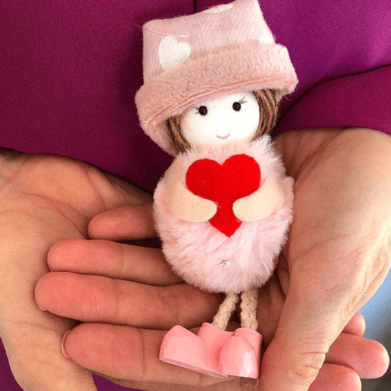 Handmade Valentine's Dolls