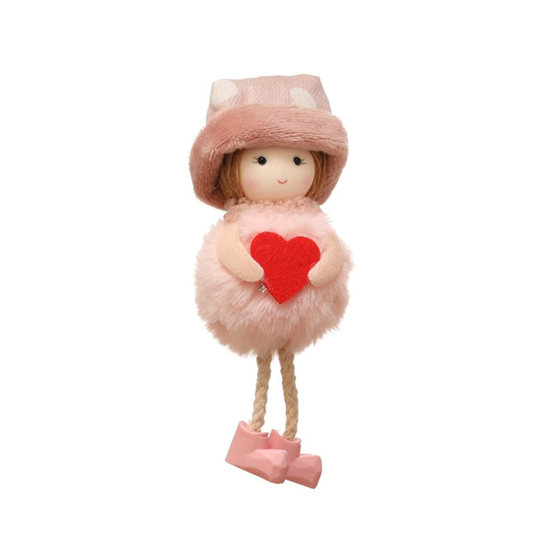 Handmade Valentine's Dolls