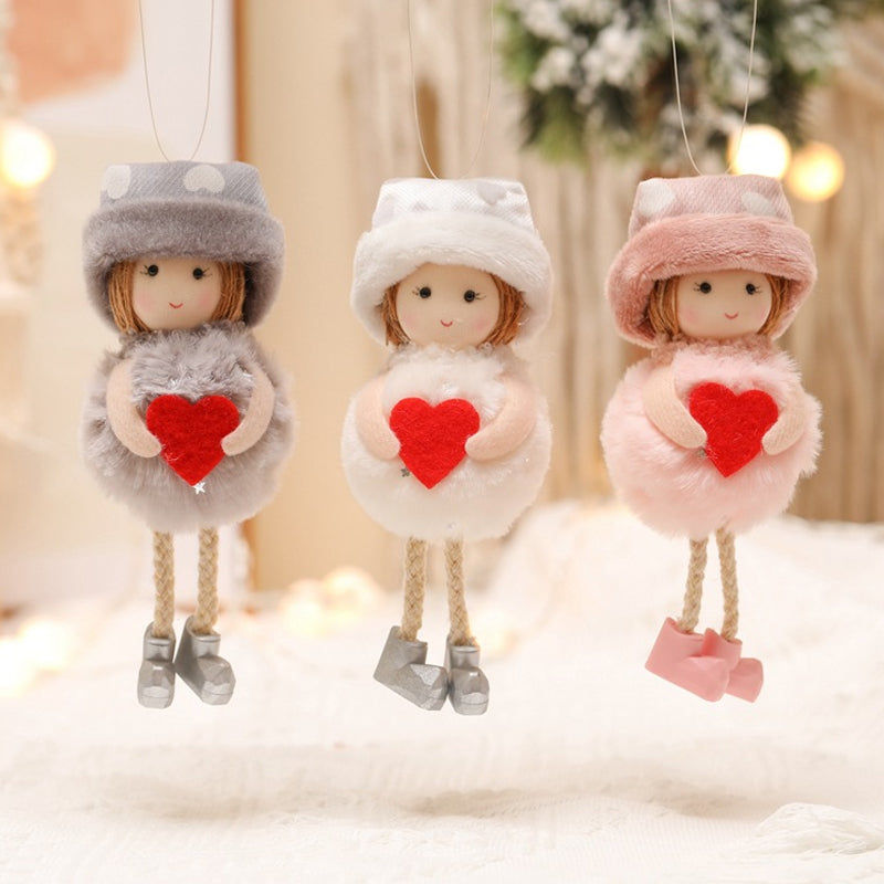 Handmade Valentine's Dolls