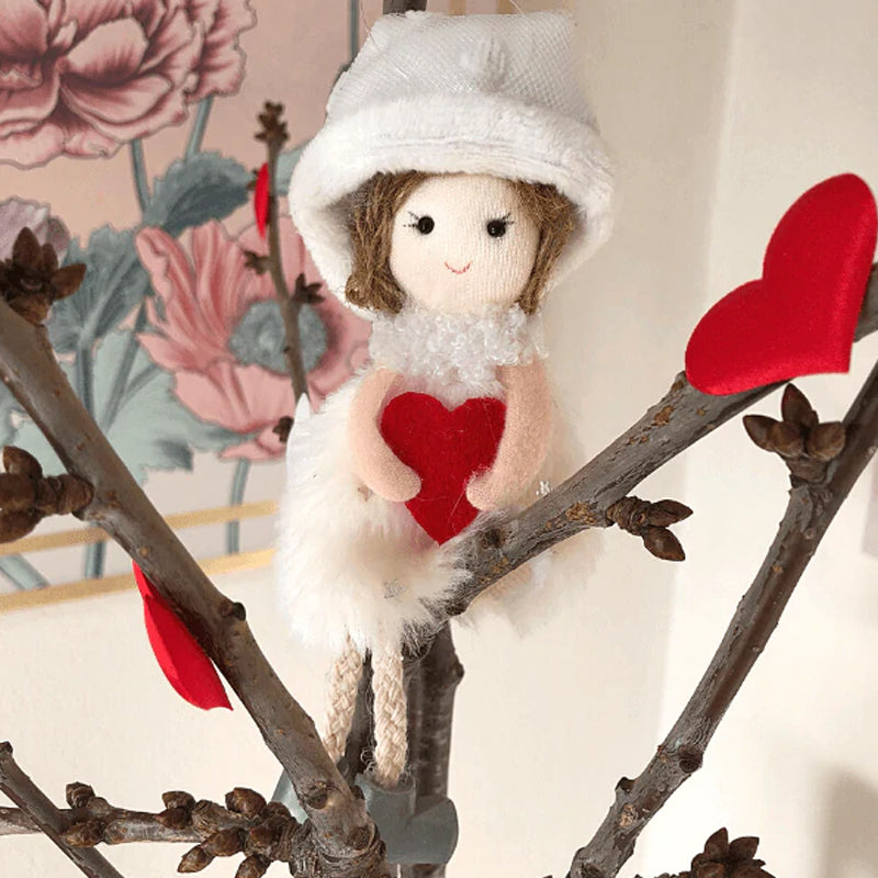 Handmade Valentine's Dolls