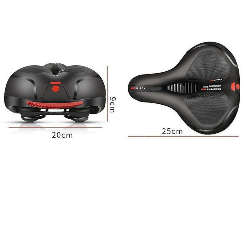Ultimate Ultra Soft Cycling Light Saddle with Taillight